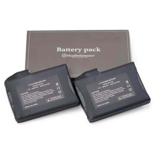 batterijen 2600 mAh 2 stuks