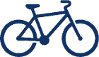 Icoon van fiets