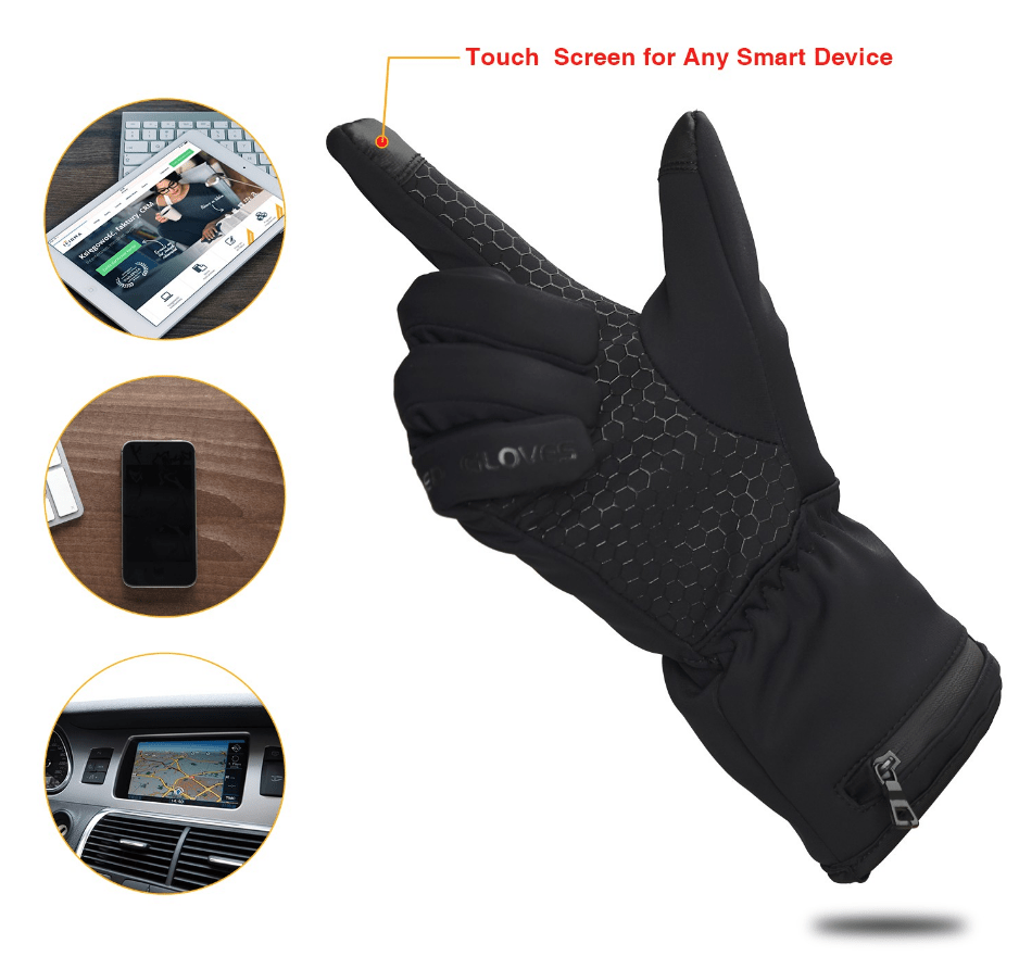 Met onze touchscreen handschoenen is het altijd touché! HeatPerformance®