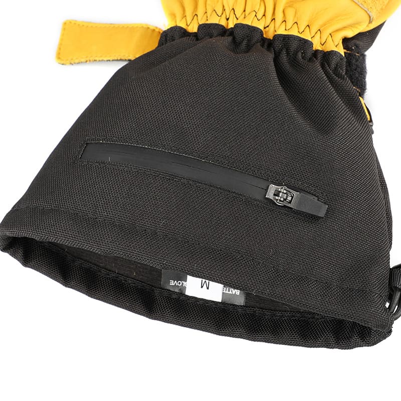 Verwarmde lederen werkhandschoenen HeatPerformance® WORK - Afbeelding 5