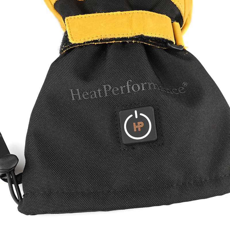 Verwarmde lederen werkhandschoenen HeatPerformance® WORK - Afbeelding 6