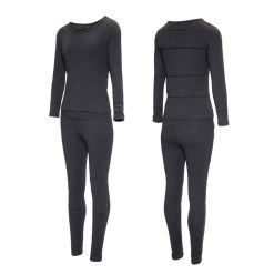 Verwarmde damesonderkleding HeatPerformance® MOTIVE – aansluitend shirt en broek met warmtezones