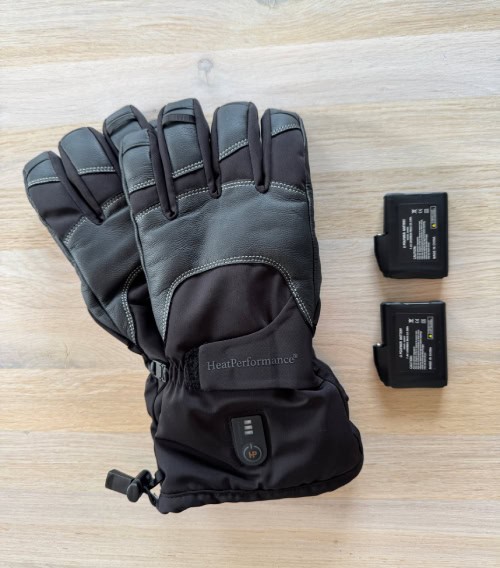 Verwarmde handschoenen met losse batterijen van HeatPerformance