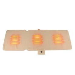 Visual van de drie verwarmingszones van het HeatPerformance® COMFYseat voor zitvlak en rug