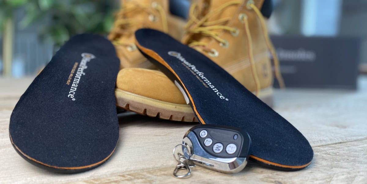 Stap-voor-stap uitleg over de werking van verwarmde zolen.